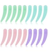 100PCS Cosmetic Spatulas, Small Makeup Spatula, Mini Plastic Makeup Scoop for Mixing and Sampling...