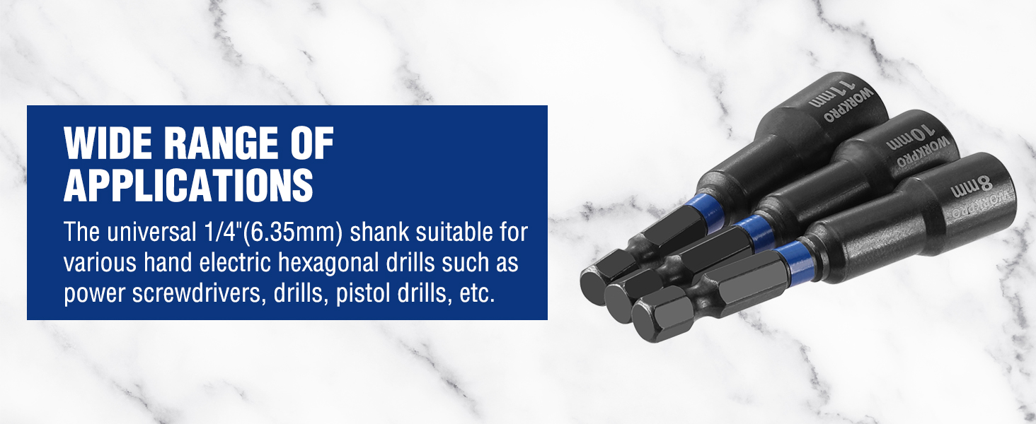 WORKPRO 39-Piece Nut Driver Set