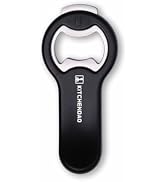 KITCHENDAO 2 in 1 Magnetic Beer Bottle Opener for Fridge and RV with Cap Catcher - Pop Can Soda C...