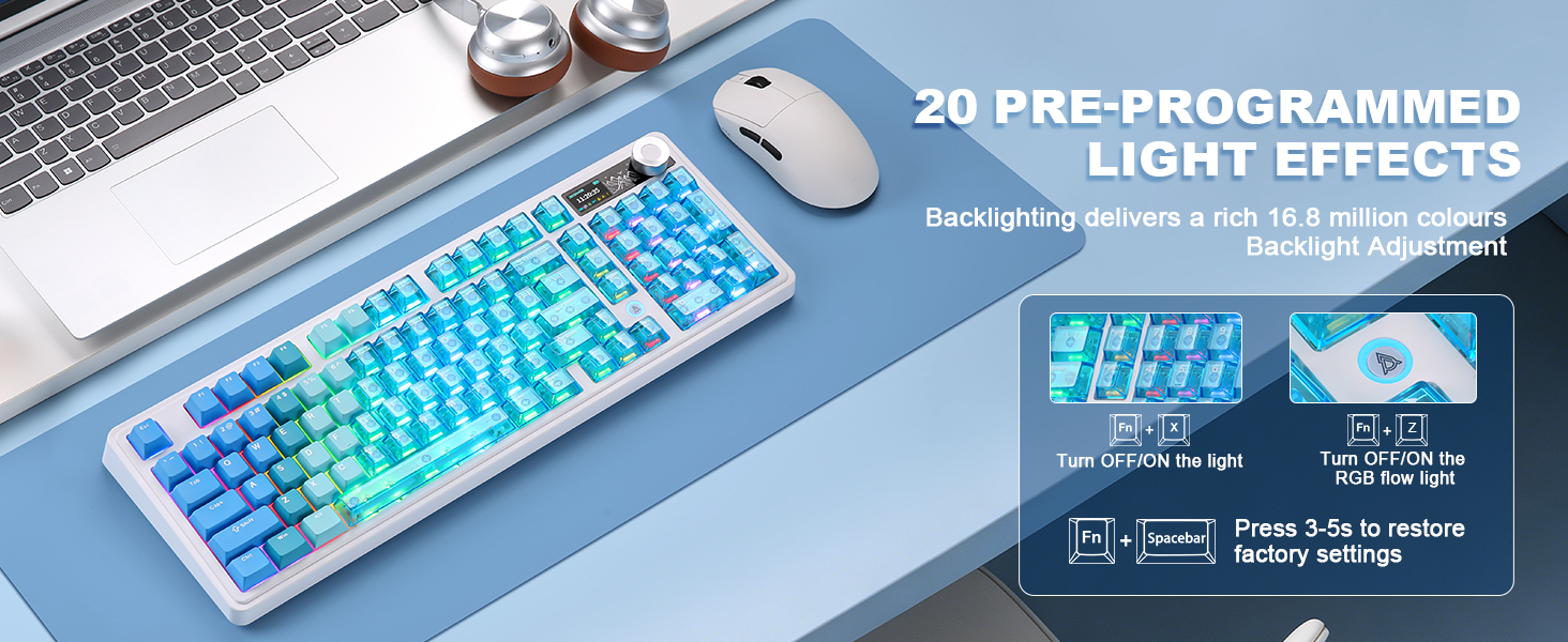 AK980 V2 Pro Wireless Mechanical Keyboard