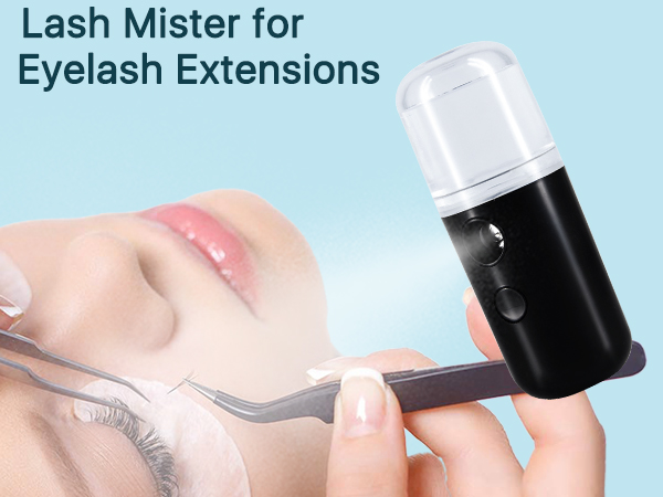 black facial sprayer