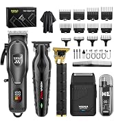 Cordless Hair Clippers for Men, Hair/Beard Trimmer Hair Cutting Kit | Electric Shavers, Nose Hair...