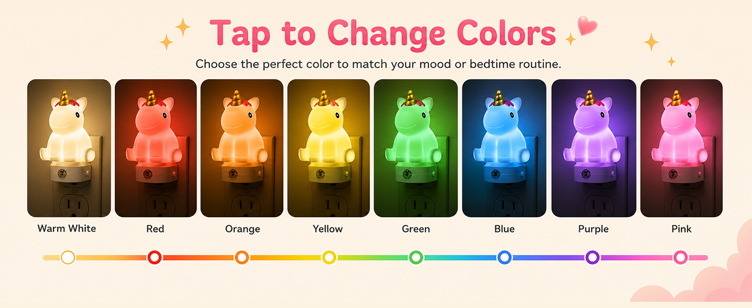 color changing night light