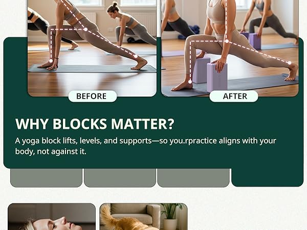 yoga blocks