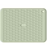 ME.FAN Silicone Dish Drying Mat for Kitchen Counter, Dish Drying Pad for Sink, Refrigerator or Dr...