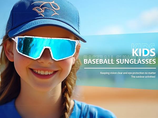 baseball sunglasses girls