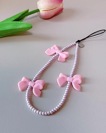 bow beau phone charm