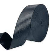ZHFMLY Nylon Webbing Straps - 1 1/2 inch, 10 Yards Flat Wide Belting Webbing Straps for Bags, Law...
