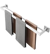 Alise Double Towel Bar, 30" SUS304 Stainless Steel Towel Racks for Bathroom, Long Bathroom Towel ...
