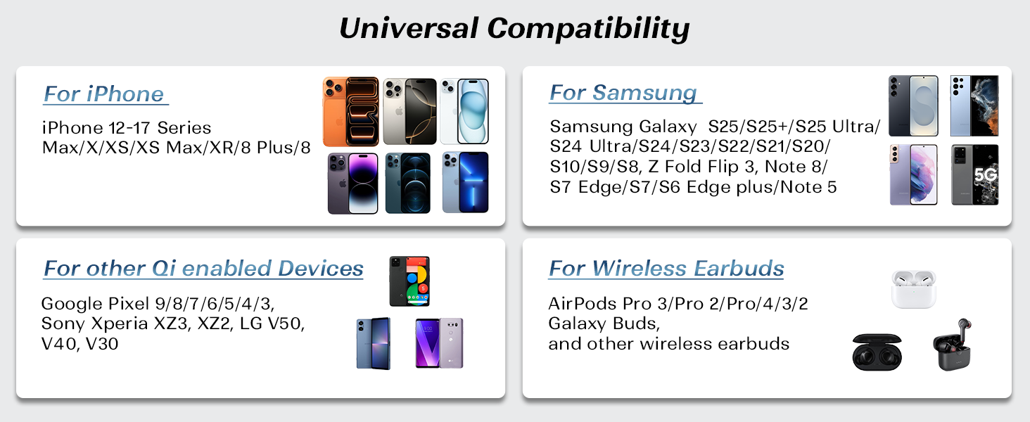 wireless charger for thick cases