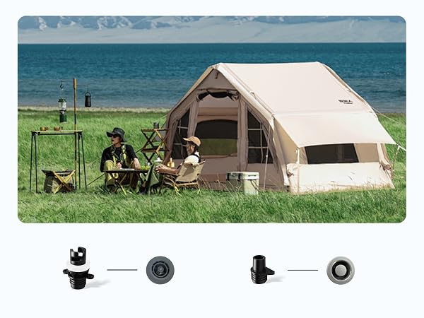 inflatable tent