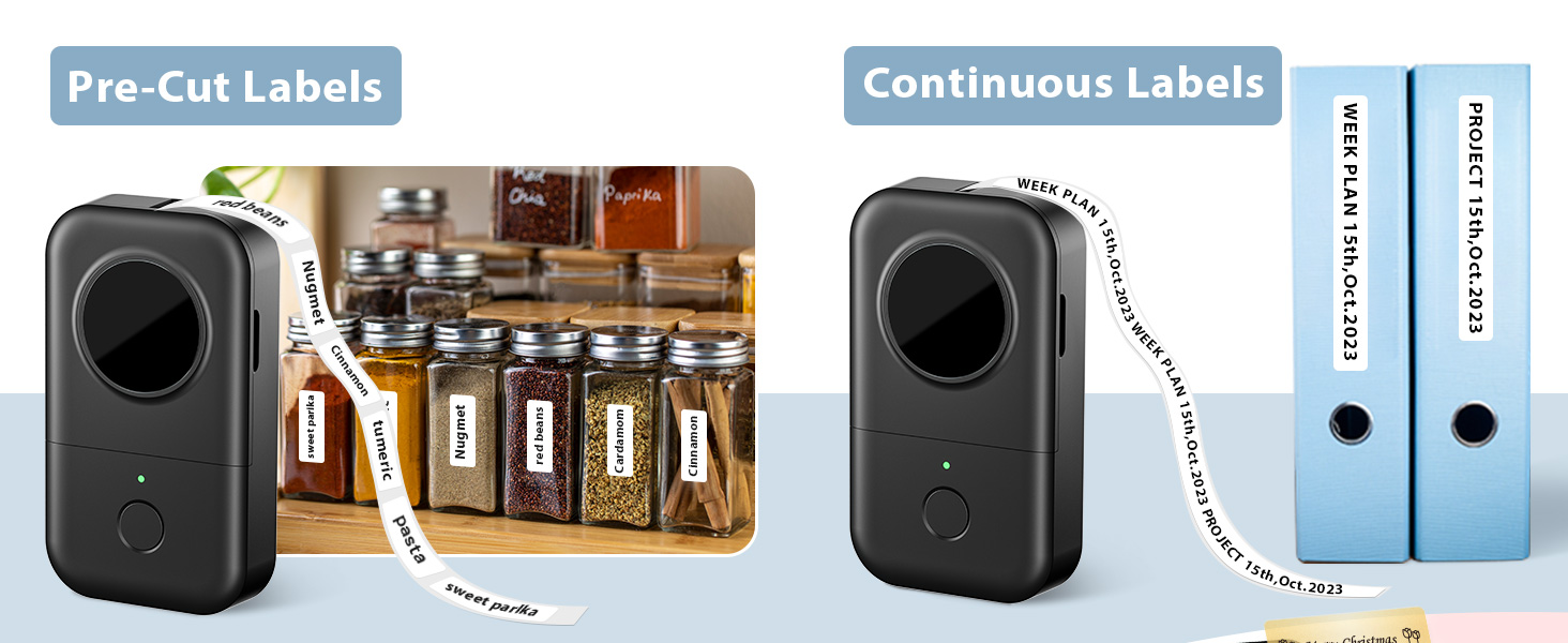 Phomemo D30 Portable Bluetooth Label Maker & Printer