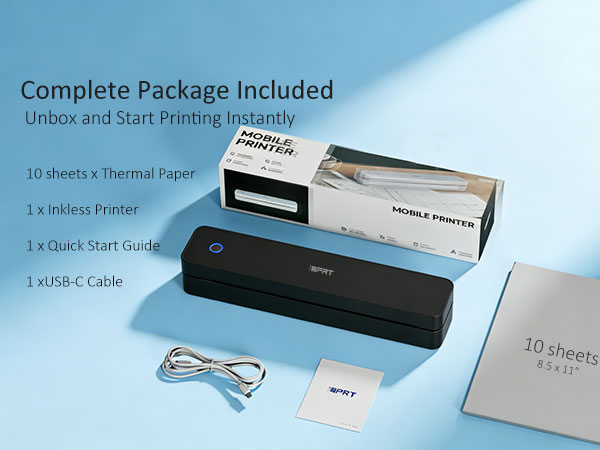 Portable Printers Wireless for Travel