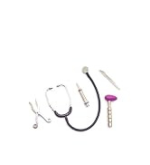 5Pcs Dollhouse Mini Stethoscope Care Tools Dollhouse Dolls Miniature Garden Kit, Hospital Accesso...