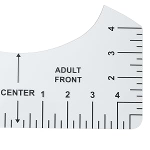 tshirt ruler guide for vinyl alignment