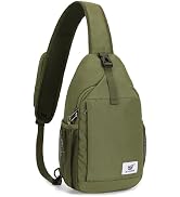 SKYSPER Sling Bag RFID Cross Body Bag Recycled Crossbody Backpack Travel Daypack