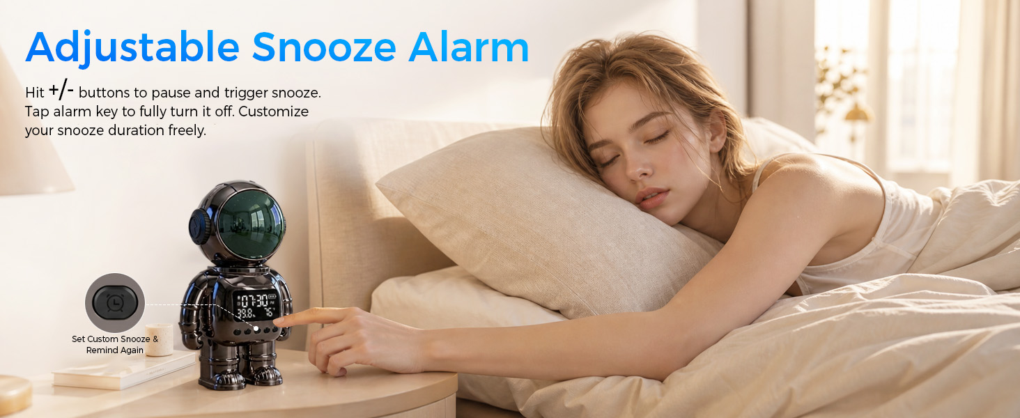 Adjustable Snooze Alarm