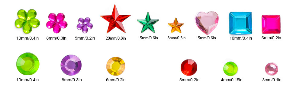 gem stickers
