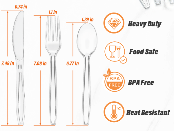 plastic silverware heavy duty