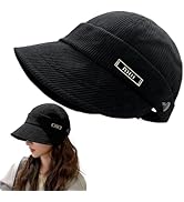 huablo UPF 50+ Women Sun Hat UV Protection Hiking Fishing Hats Ponytail Hole Sun Cap Hat