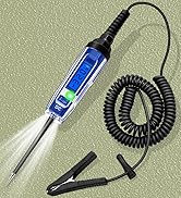 Upgraded 3-72V Automotive Circuit Tester with Voltmeter, Heavy Duty LCD Backlight Display Test Li...