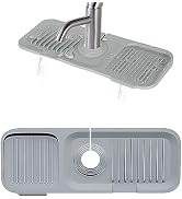 Joyhalo 14.5 Inches Kitchen Sink Splash Guard - Sink Faucet Drying Mat, Kitchen Faucet Splash Gua...