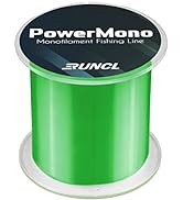 RUNCL PowerMono Fishing Line, Monofilament Fishing Line 300/500/1000Yds - Ultimate Strength, Shoc...