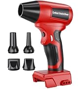Taingwei Cordless Dust Blower for Milwaukee M18 18v Battery - High-Speed, Brushless Motor, 130,00...