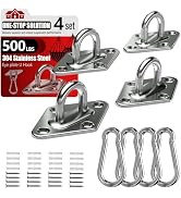 304 Stainless Steel Pad Eye Snap Hooks