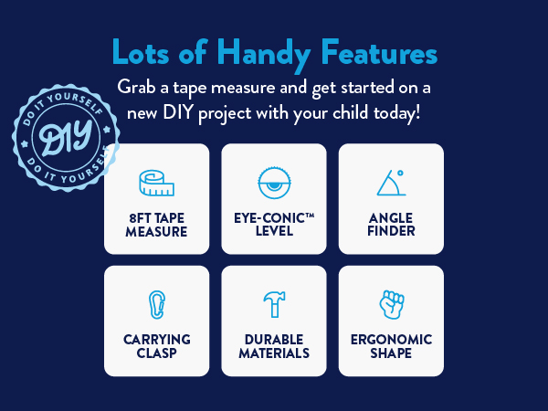 Handy Famm bird tape measure, level, angle finder, 3in1 tool, measuring tool, bird-shaped