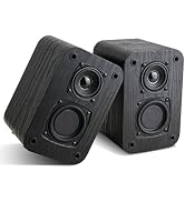 RIOWOIS Passive Bookshelf Speakers for Home Theater Surround Sound, Satellite Stereo Speakers wit...