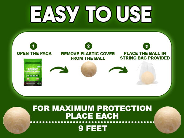 Moth balls for indoor use