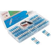 Intashi 65PCS Solder Seal Wire Connectors Kit - AWG16-14 Waterproof Heat Shrink Wire Connectors w...