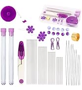68Pcs Bead Needles For Jewelry Making, Seed Beads Tools,Include 8 Big Eye Beading Needles 10 Crac...