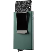 VULKIT Minimalist Wallet With Money Clip, RFID Blocking Pop Up Card Holder Slim Metal Wallet For ...