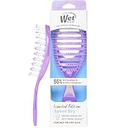 Wet Brush Speed Dry Hair Brush, Blow Dry Safe Bristles & Vented Design For Faster Drying Time, Er...