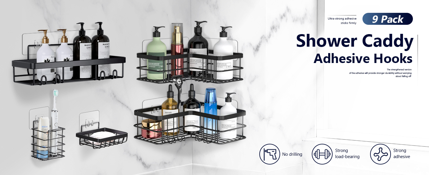 Shower Caddy Adhesive Replacement