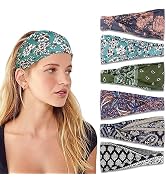 IVARYSS Headbands for Women, Non-Slip, Premium Stretchy Head Bands Hair Accessories,Wear for Yoga...