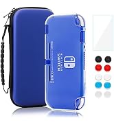 RHOTALL Carrying Case for Nintendo Switch Lite,Shockproof Portable Accessories Bundle Travel Bag,...