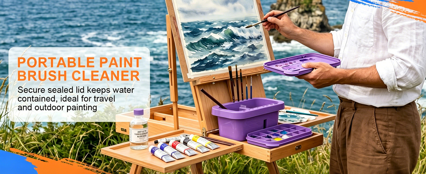 Paint Brush Holder