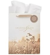 Christian Art Gifts Large Portrait Inspirational Gift Bag, Tag & Wrapping Tissue Paper Set for Wo...
