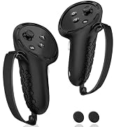 AMZDM Controller Grip for Meta Quest 3S Oculus Quest 3 VR Accessories Grips Cover for VR Touch Co...