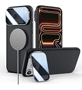 Nillkin for iPhone 17 Pro Max Case with Camera Cover, Compatible with MagSafe, Full Camera Protec...