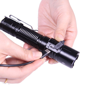 USB C rechargeable Flashlight