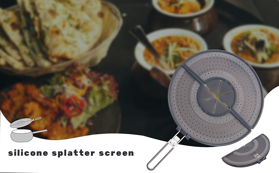 Foldable Splatter Screen