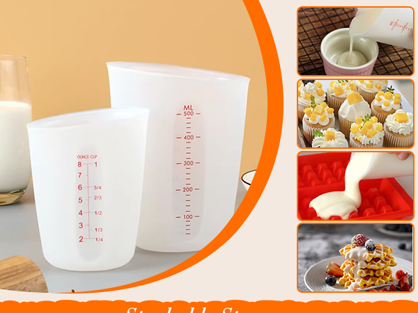 silicone melting cups