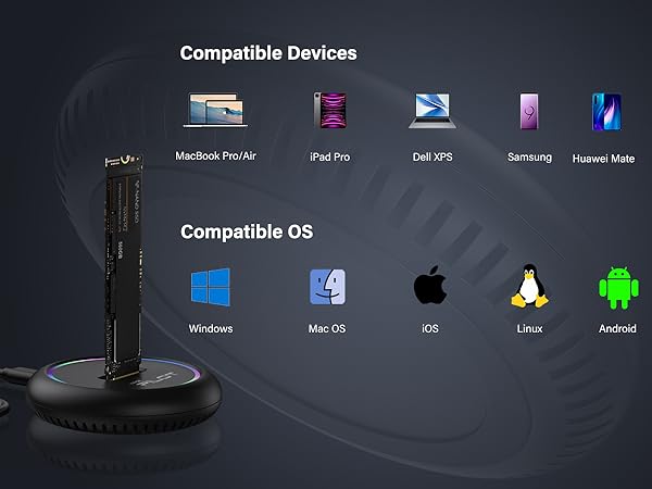 m2 nvme ssd to usb adapter