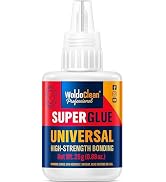 WoldoClean Super Glue All-Purpose Liquid 25g - Fast Drying Clear CA Adhesive for Metal, Plastic, ...