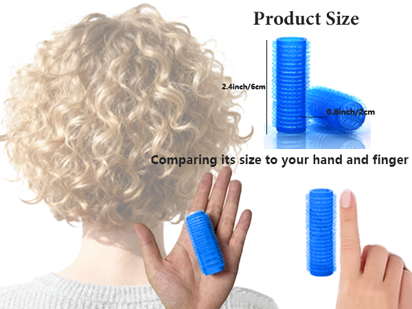 small hair rollers