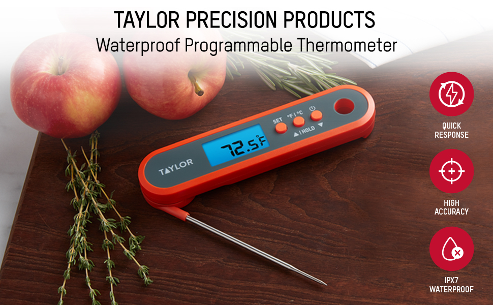 Waterproof Programmable Thermometer